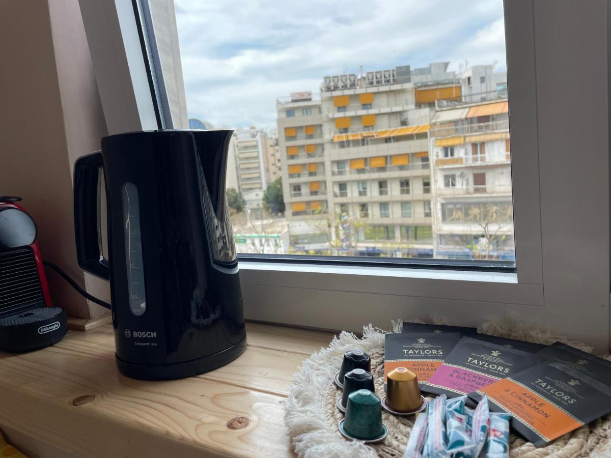 Cozy Apartment In Heart Athens Near Metro Fix 100M Exterior photo